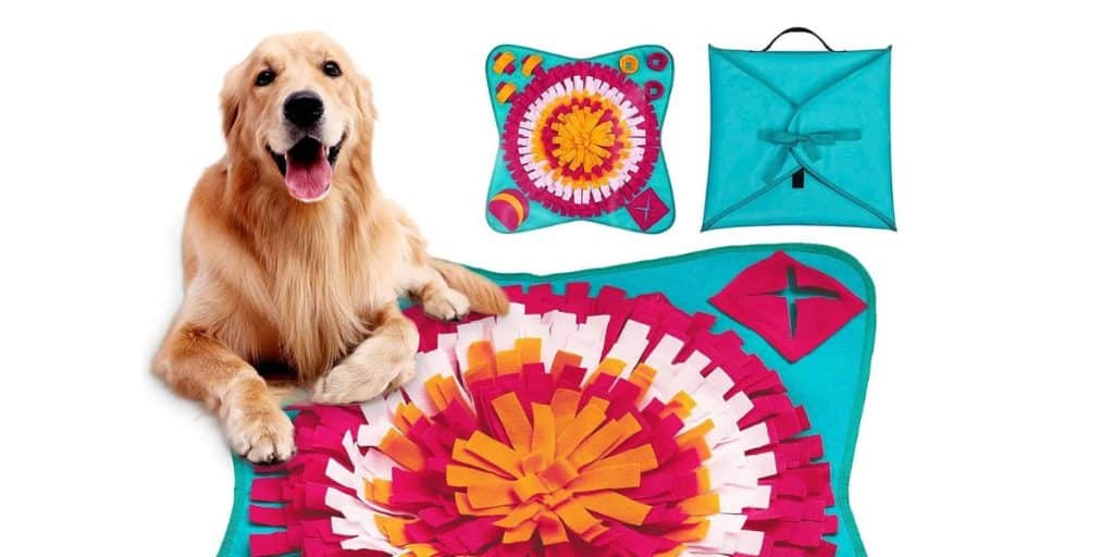 Tapis de fouille pour chien